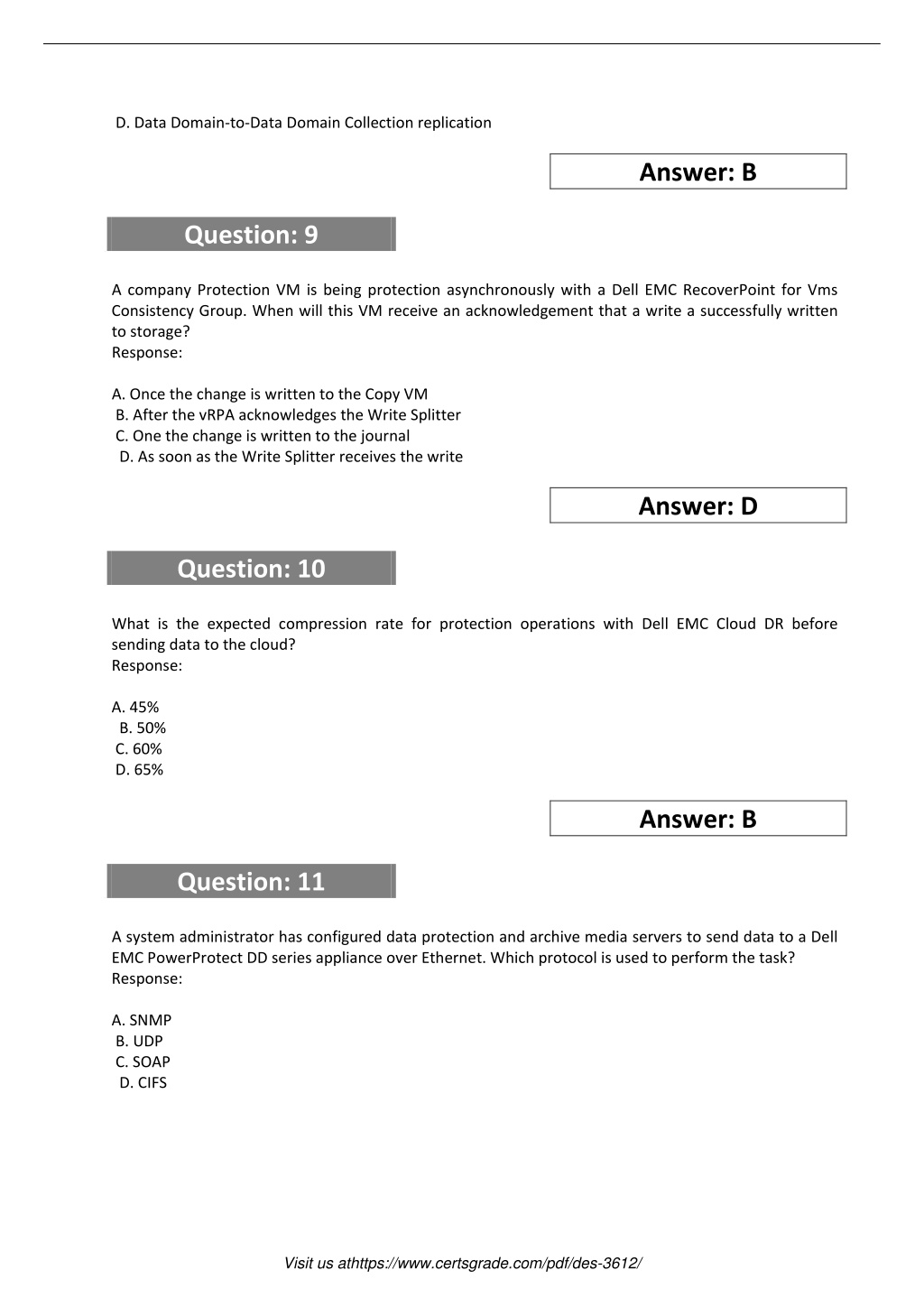 EMC Reliable DES-3612 Test Duration - DES-3612 Certification Dump