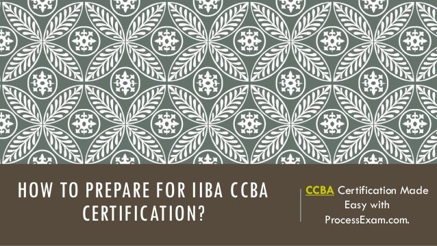 CCBA Test Study Guide, Latest CCBA Test Objectives | CCBA Certification