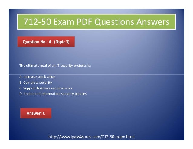 Test 712-50 Registration & EC-COUNCIL Learning 712-50 Materials