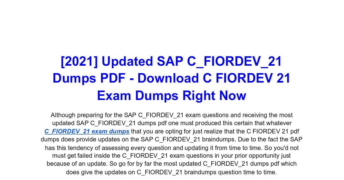 SAP C-C4H510-21 Valid Test Pattern - New C-C4H510-21 Exam Book