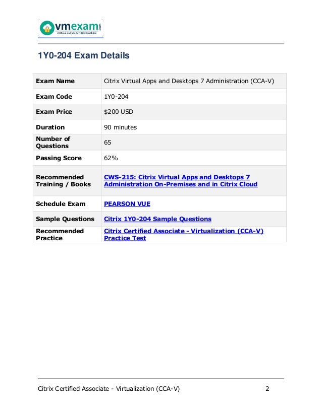 Citrix Popular 1Y0-204 Exams - 1Y0-204 Valid Test Format