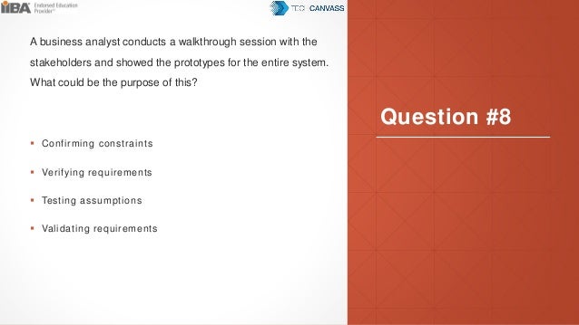 IIBA ECBA Questions Answers & ECBA Reliable Test Materials