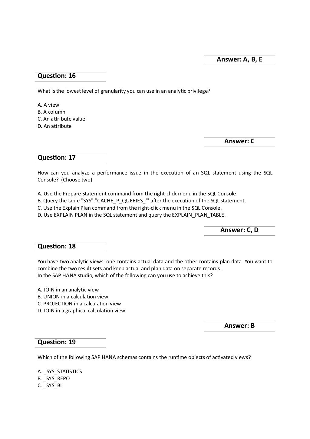 SAP Latest C-HANAIMP-18 Test Blueprint & C-HANAIMP-18 Braindump Free