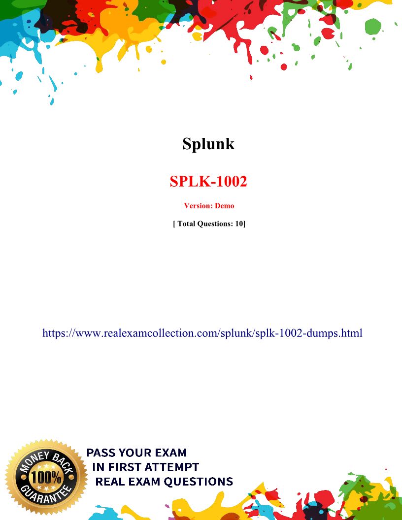 Exam SPLK-1005 Actual Tests - SPLK-1005 Formal Test, New SPLK-1005 Dumps Free