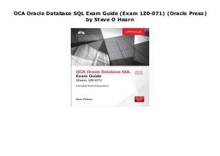 Oracle 1z0-071 Exam Actual Tests | Latest 1z0-071 Exam Question