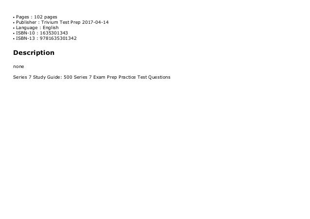 Reliable Test Series-7 Test - Series-7 Exam Exercise, Latest General Securities Representative Qualification Examination (GS) Real Test