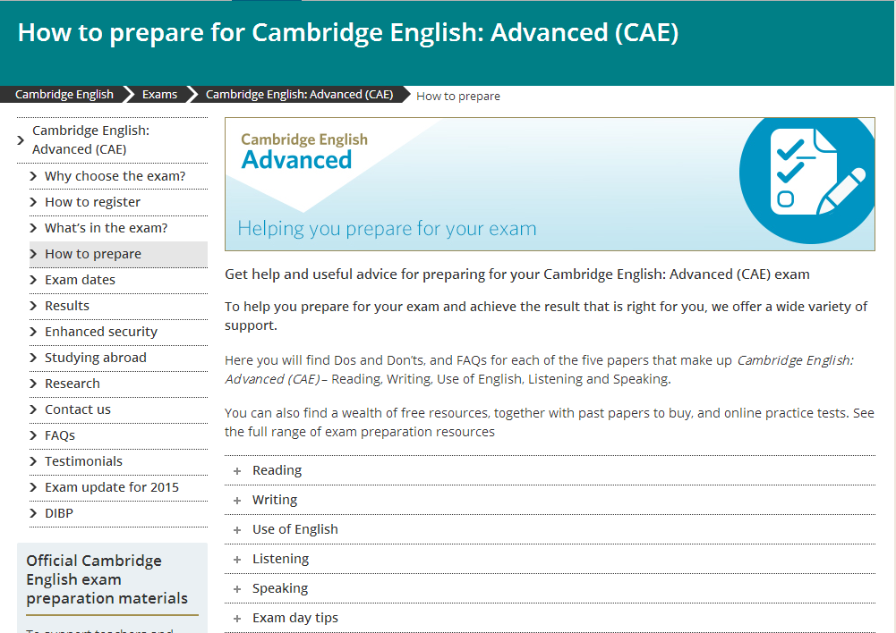 Training CAE For Exam - Reliable CAE Real Exam, Exam CAE Registration