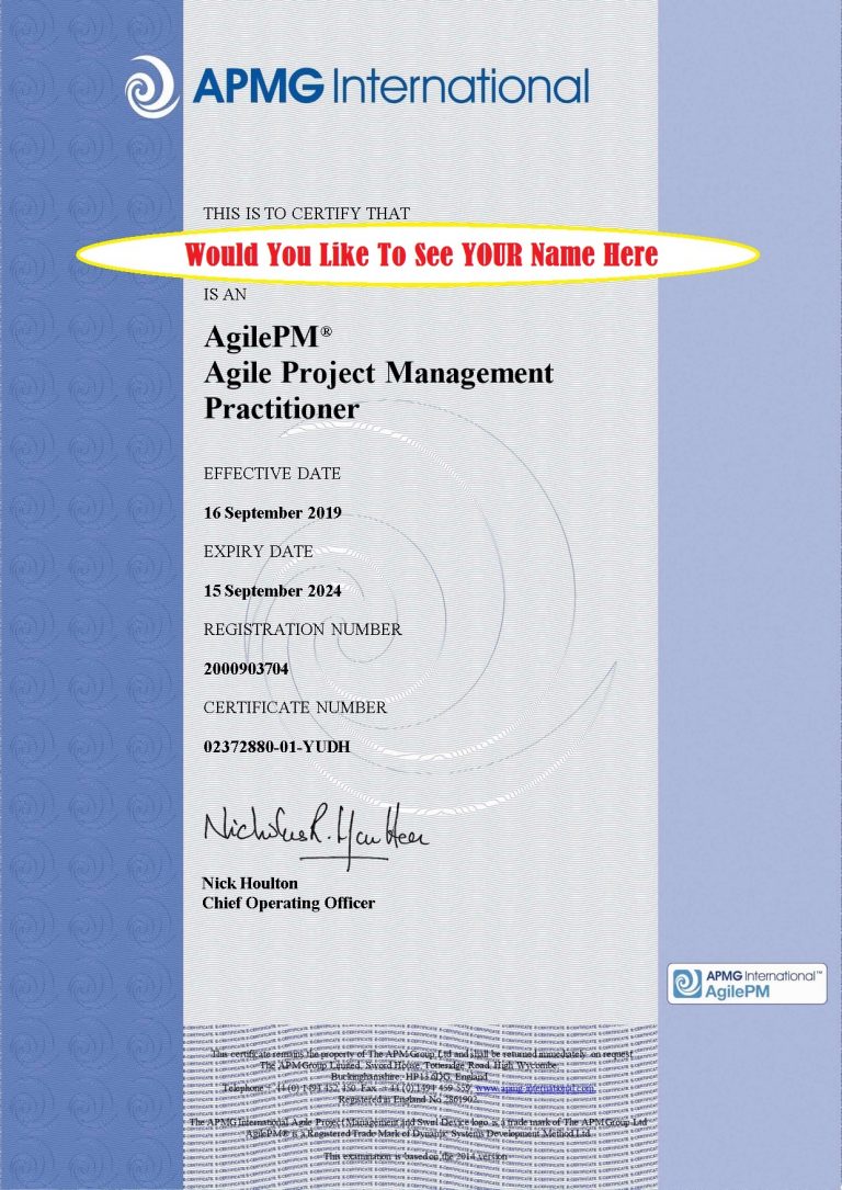 APMG-International AgilePM-Foundation Accurate Prep Material - Visual AgilePM-Foundation Cert Exam