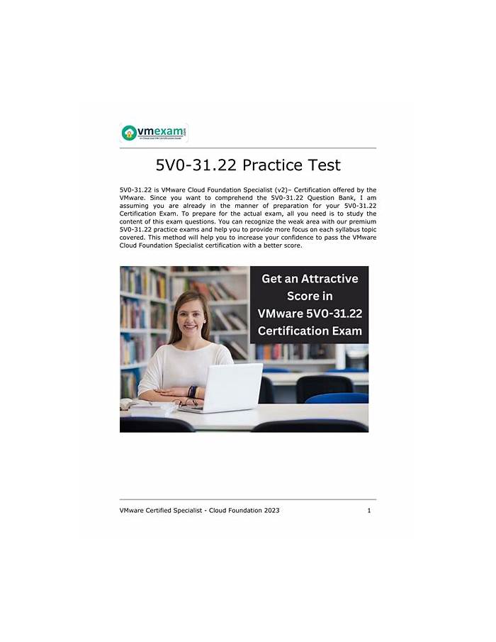 2024 5V0-31.22 Prep Guide & New Soft 5V0-31.22 Simulations - VMware Cloud Foundation Specialist (v2) Exam Cram Pdf