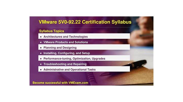 5V0-92.22 Pass4sure | VMware Latest 5V0-92.22 Exam Vce & 5V0-92.22 Study Test