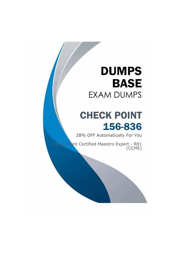 New 156-836 Exam Review & 156-836 Latest Dumps Book - 156-836 Test Cram Review