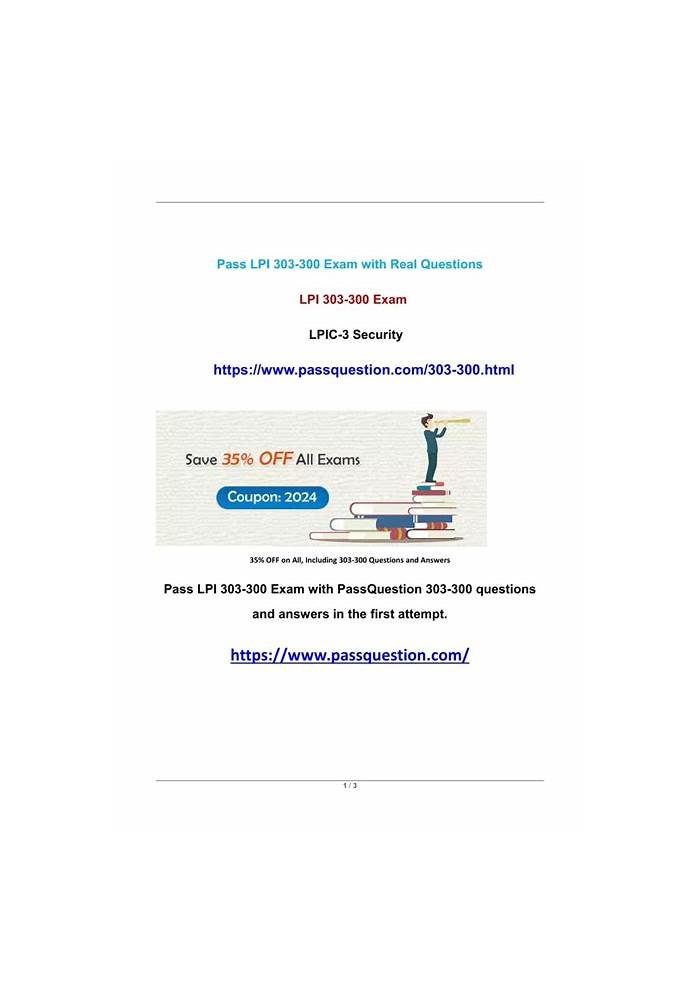 Instant 303-300 Download, Lpi 303-300 Exam Practice