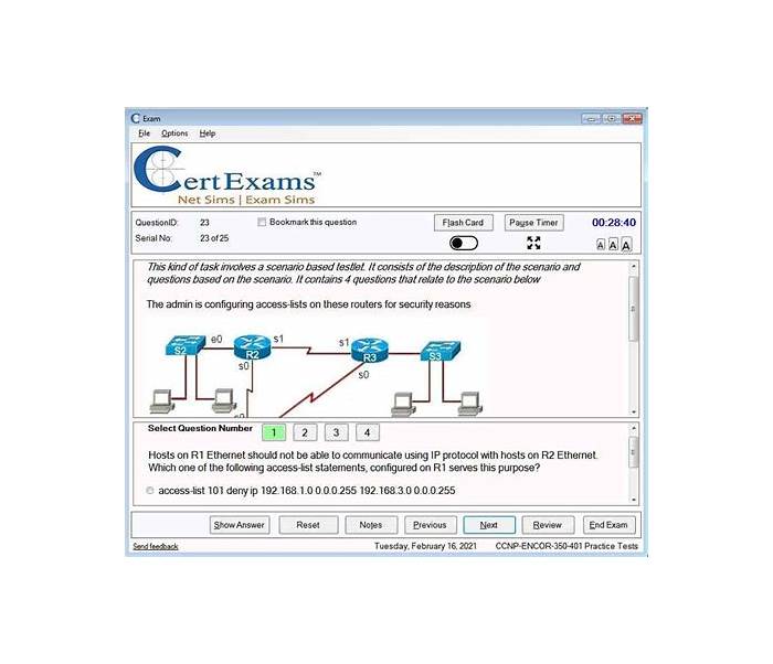 Test 350-401 Simulator Online, Cisco 350-401 Simulated Test