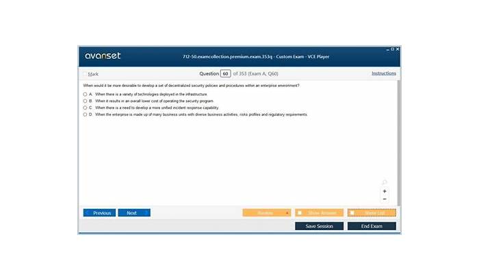 EC-COUNCIL Reliable 712-50 Test Review, Test 712-50 Testking