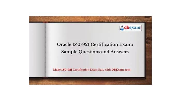 Reasonable 1Z0-921 Exam Price - 1Z0-921 Reliable Real Test