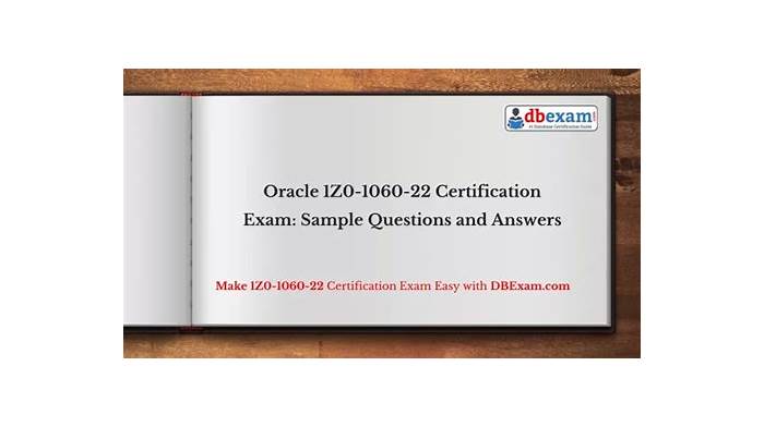 Oracle 1z0-1060-22 Training For Exam, 1z0-1060-22 Authentic Exam Questions