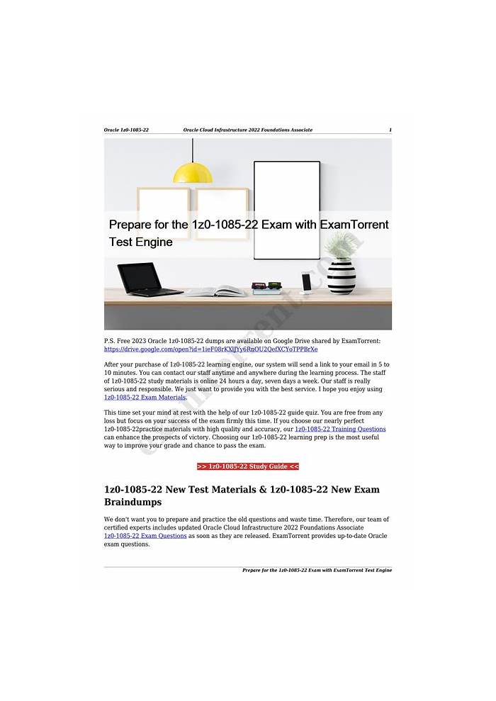1z0-1085-22 Latest Examprep - Test Certification 1z0-1085-22 Cost, New 1z0-1085-22 Dumps Free