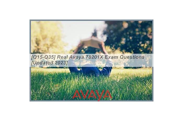 78201X Valid Test Dumps - Avaya 78201X Examcollection Dumps Torrent