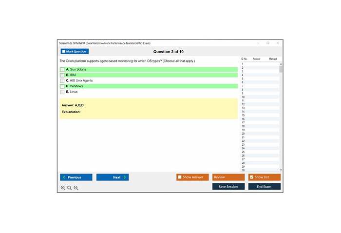 Latest SPM-NPM Dumps Free & SolarWinds Valid SPM-NPM Practice Materials