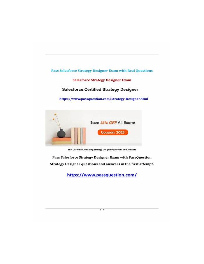 Salesforce Strategy-Designer Exam Objectives Pdf - New Strategy-Designer Test Discount