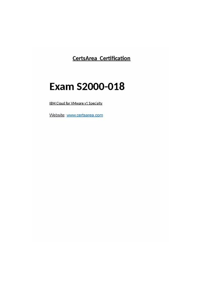 S2000-018 Valid Exam Simulator & Valid S2000-018 Test Notes - S2000-018 Reliable Exam Pdf