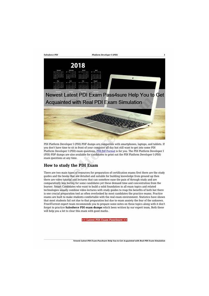 Salesforce Latest PDI Test Question - New PDI Test Preparation