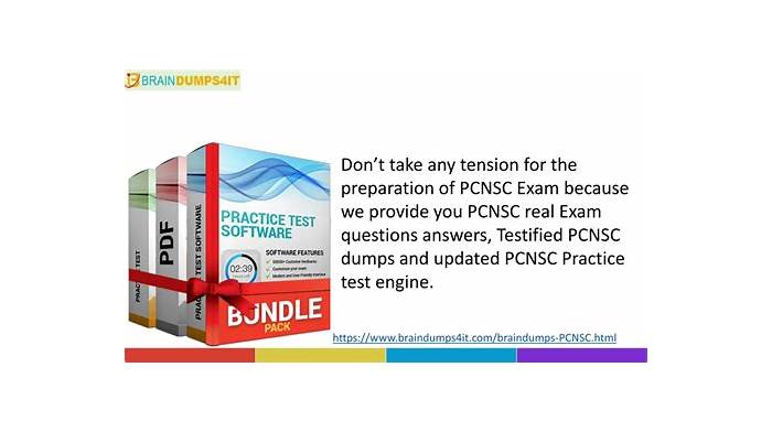 Dumps PCNSC Free Download - PCNSC Exam Discount Voucher