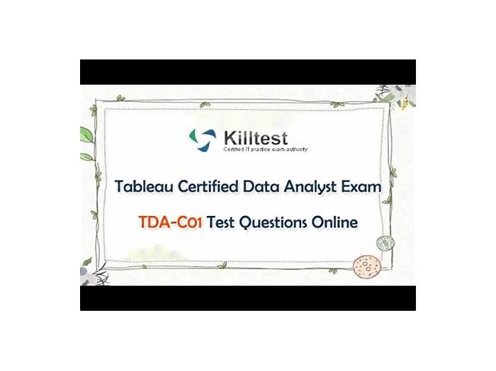 TDA-C01 Actual Test & Dump TDA-C01 File - Latest Tableau Certified Data Analyst Test Materials