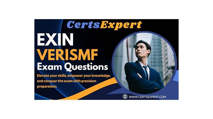 EXIN Real VERISMF Dumps Free, VERISMF Valid Exam Labs