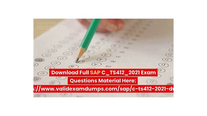 C-TS412-2021 Valid Braindumps Questions & C-TS412-2021 Materials - Relevant C-TS412-2021 Questions