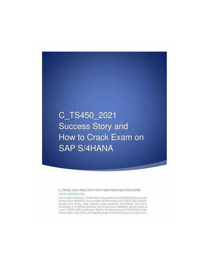 C-TS450-2021 Reliable Test Preparation - SAP Exam C-TS450-2021 Prep