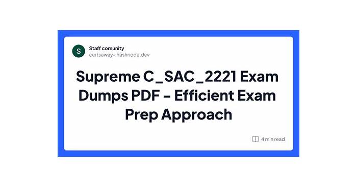 SAP C-SAC-2221 Reliable Test Syllabus - C-SAC-2221 Demo Test