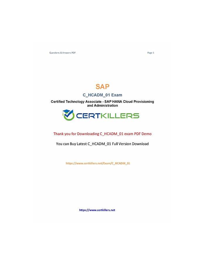 SAP Latest C-HCADM-01 Dumps Files - New C-HCADM-01 Real Exam