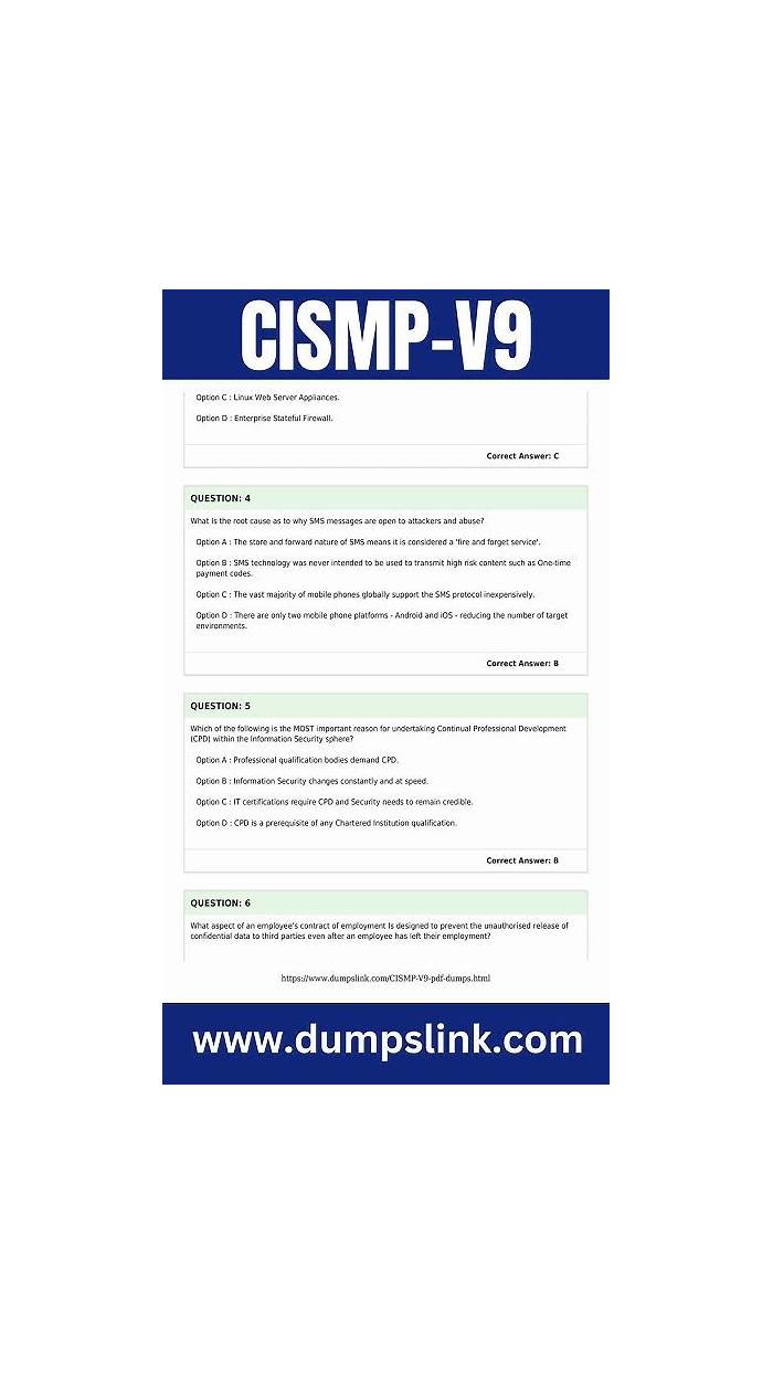 Examinations CISMP-V9 Actual Questions & CISMP-V9 Reliable Test Materials