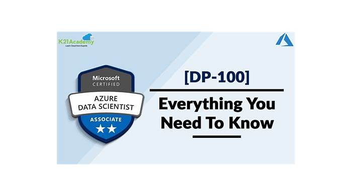 Microsoft Exam DP-100 Prep, DP-100 Authorized Certification