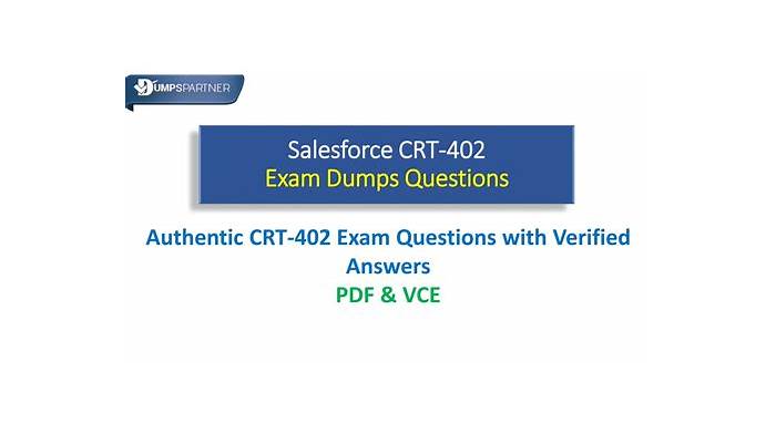 Salesforce Latest CRT-402 Test Online & CRT-402 Latest Braindumps Ebook