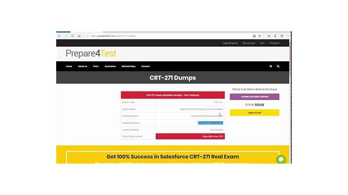 CRT-271 Premium Files & Salesforce Test CRT-271 Price - CRT-271 Review Guide