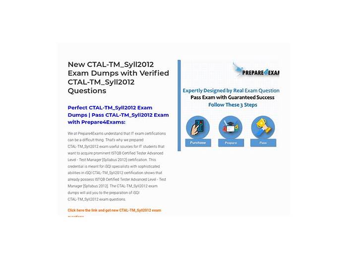 CTAL-TM_Syll2012 Study Guides | CTAL-TM_Syll2012 Sample Exam & CTAL-TM_Syll2012 Valid Test Pattern