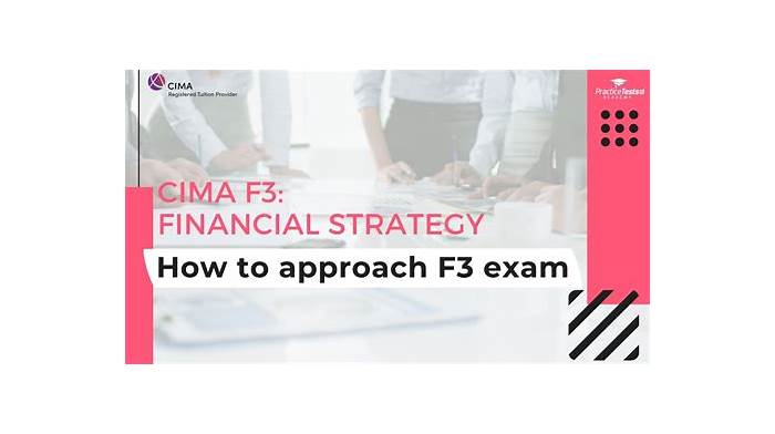 CIMA New F3 Test Bootcamp & F3 Detailed Study Dumps