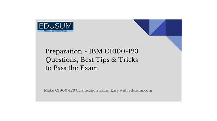 IBM Prep C1000-123 Guide, C1000-123 Valid Exam Fee | C1000-123 Passleader Review