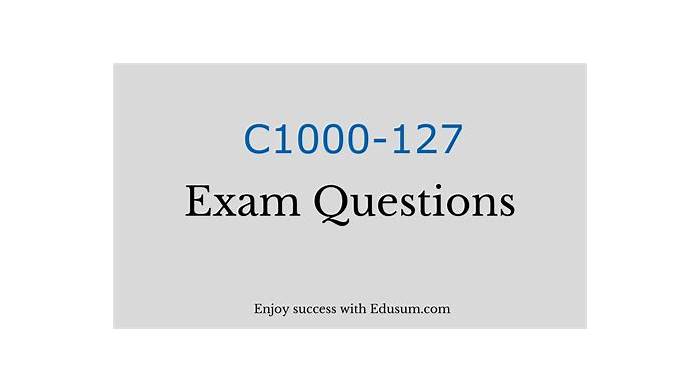 2025 New C1000-127 Test Forum, PDF C1000-127 Download | IBM Security Guardium v11.x Administrator Excellect Pass Rate