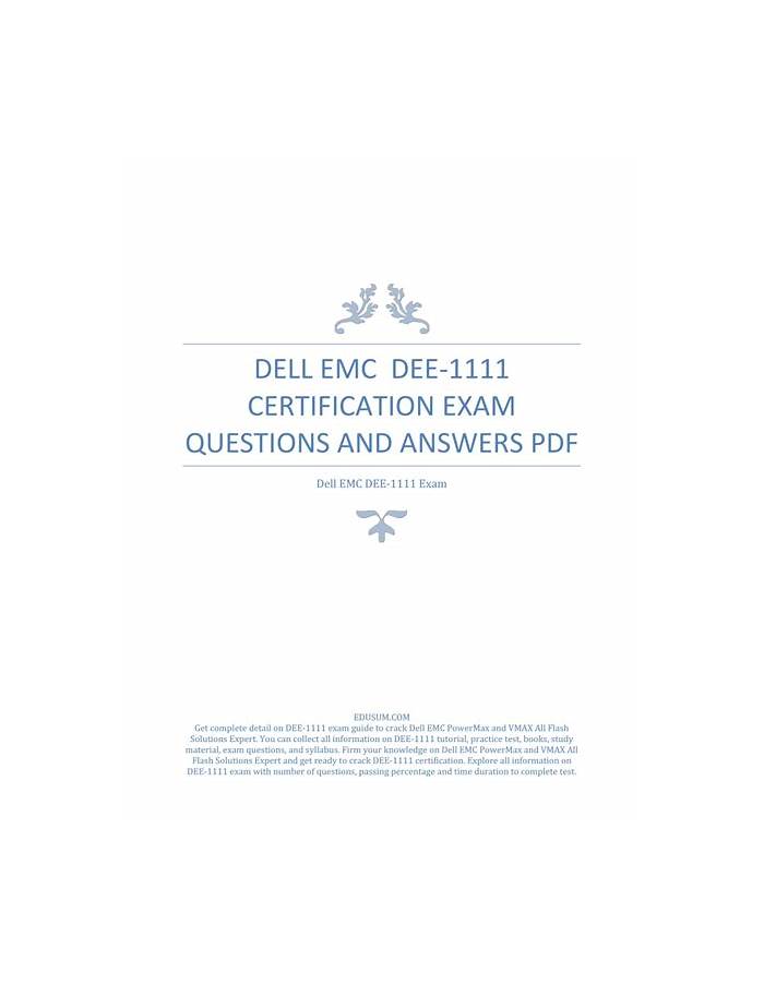 Free DEE-1111 Dumps - DEE-1111 Reliable Braindumps Pdf, DEE-1111 Braindumps Pdf