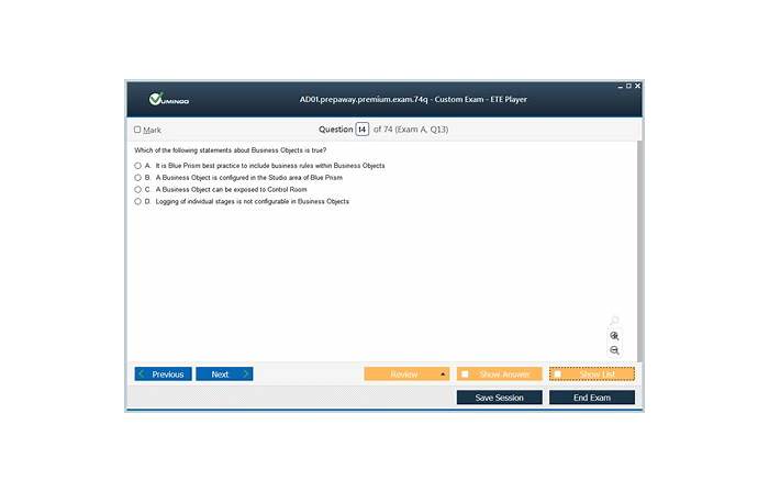 Vce AD01 Test Simulator - Blue Prism Exam AD01 Practice