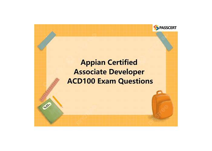 Appian ACD100 Latest Dumps - ACD100 Visual Cert Test