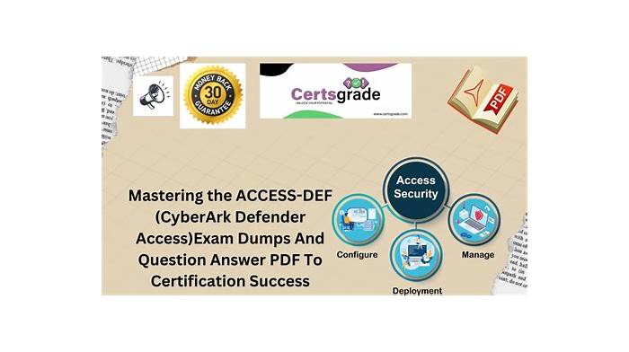 CyberArk ACCESS-DEF Actual Dump - ACCESS-DEF Vce Exam, ACCESS-DEF PDF Question