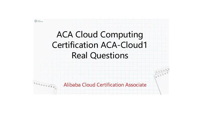 ACA-Cloud1 New Cram Materials - Alibaba Cloud Exam ACA-Cloud1 Overviews