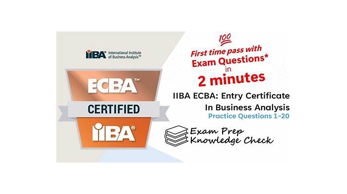 IIBA ECBA Mock Exam | Online ECBA Version & ECBA Valid Dump