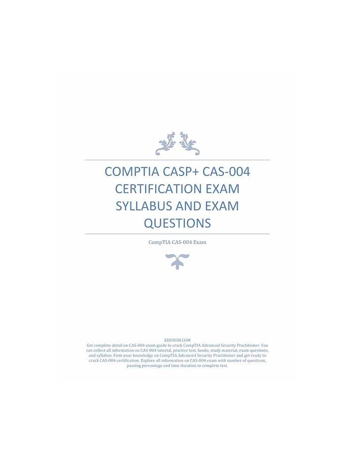 Latest CAS-004 Exam Questions | Mock CAS-004 Exams & CAS-004 Free Test Questions