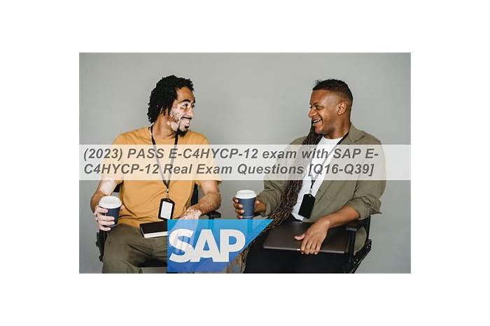 2024 E_C4HYCP_12 Dump Check & Test E_C4HYCP_12 Result - Certified Product Support Specialist - SAP Commerce Cloud Latest Test Questions