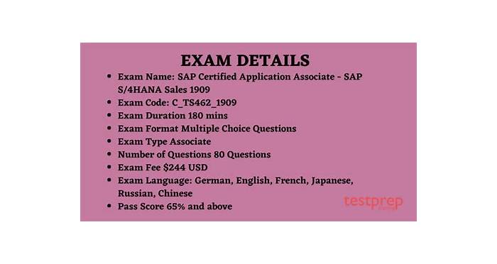 Well C_TS462_1909 Prep & Exam C_TS462_1909 Preparation - Practice Test C_TS462_1909 Fee